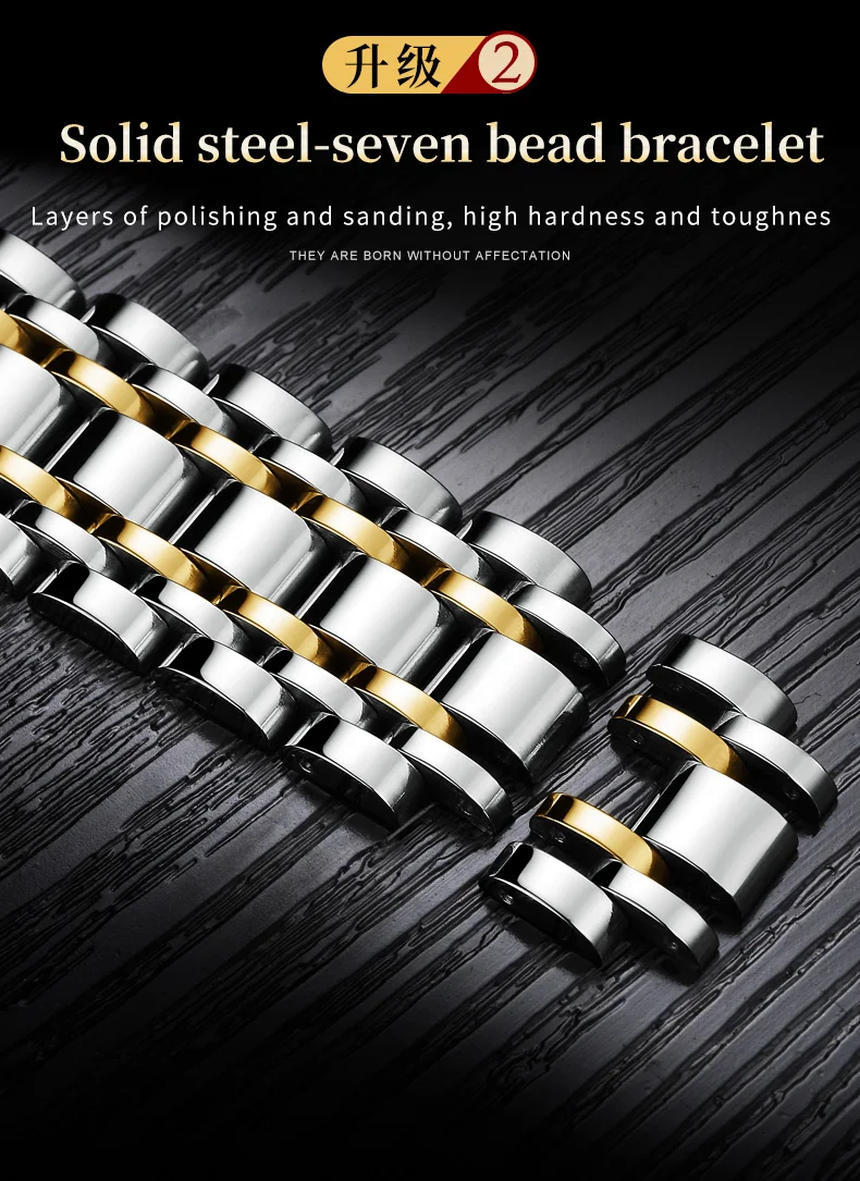 OLEVS 6607 Men's Watches Automatic Mechanical Business Wristwatch Calendar Waterproof Stainless Steel Strap Watch For Man