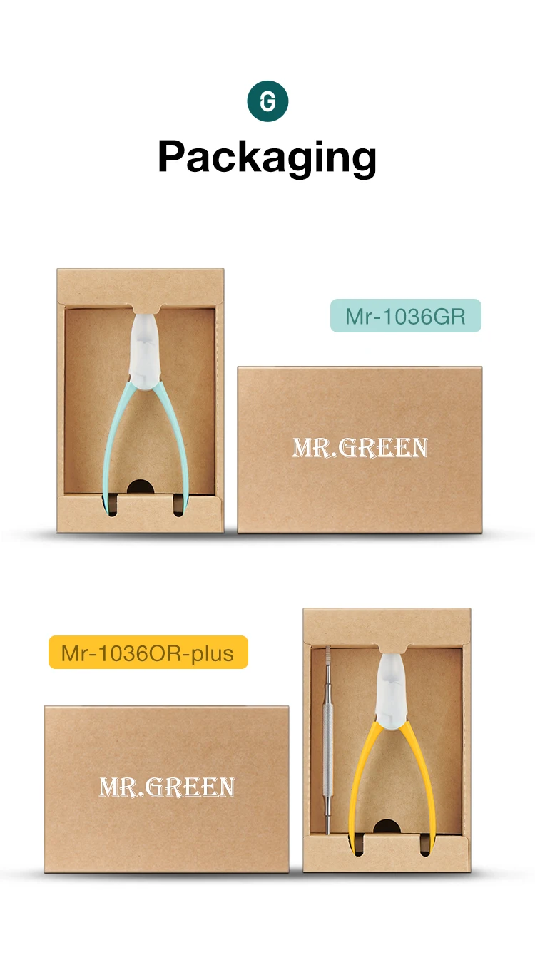 MR.GREEN Toenail Pincers Ingrown Nail Clippers Cutter Stainless Steel Pedicure Tools Thick Toe Nail Deep Into Nail Grooves
