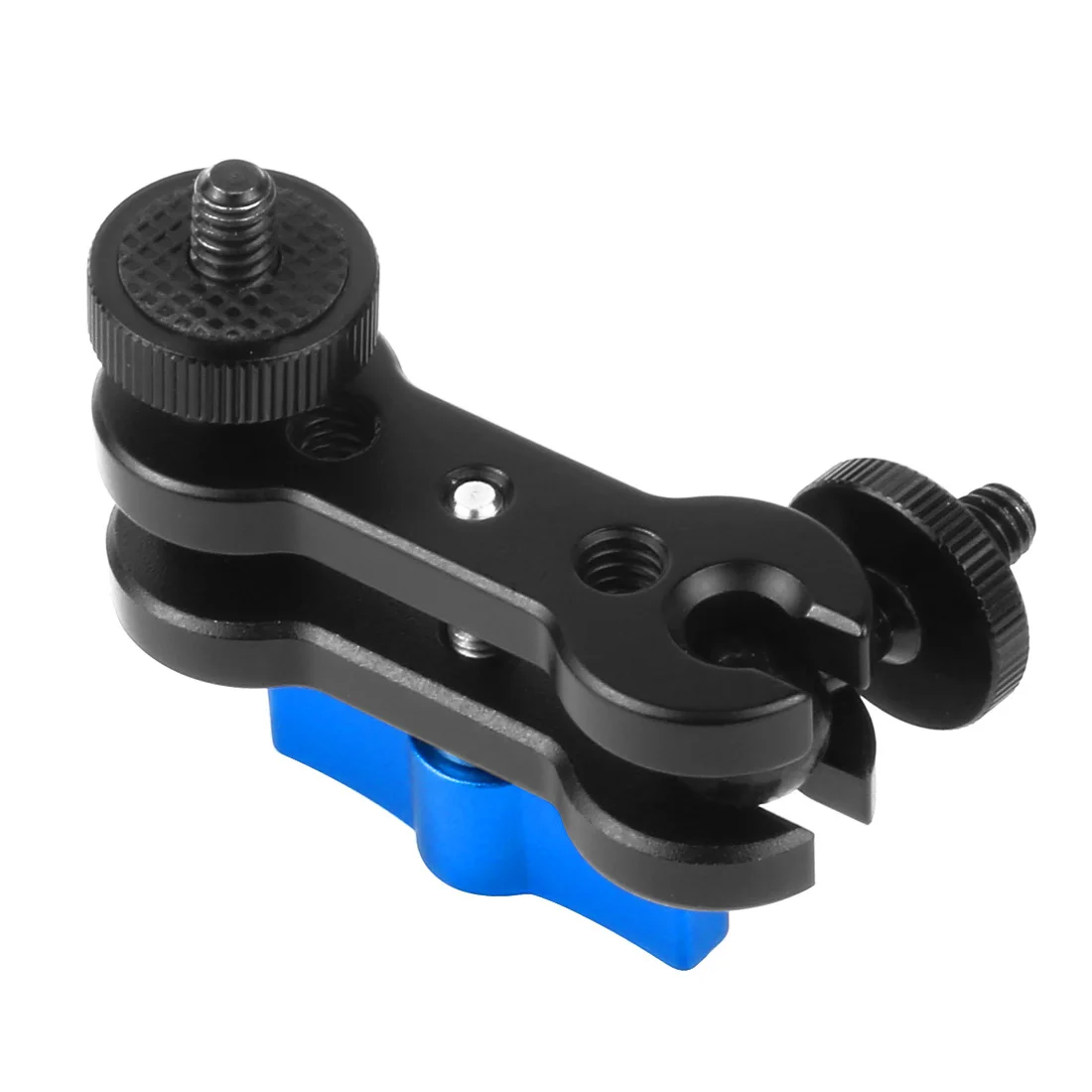 Magic Ball Mount Arm with 1/4 inch Screw for Gopro 13 for DJI OSMO360 for Monitor DSLR Camera Tripod Dual Ball Head Adapter
