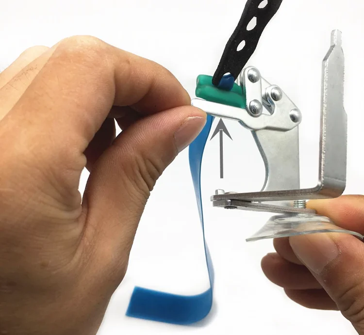 Small Tied Rubber Tool Assistant for Flat Rubber Band Slingshot Catapult Portable Rubber assistant