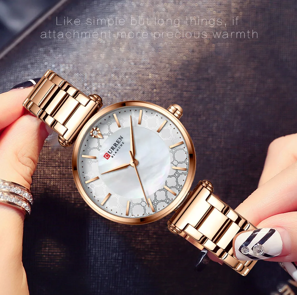 New Fashion Watch Women CURREN Top Brand Ladies Creative Steel Women Bracelet Watches Female Waterproof Clocks Relogio Feminino