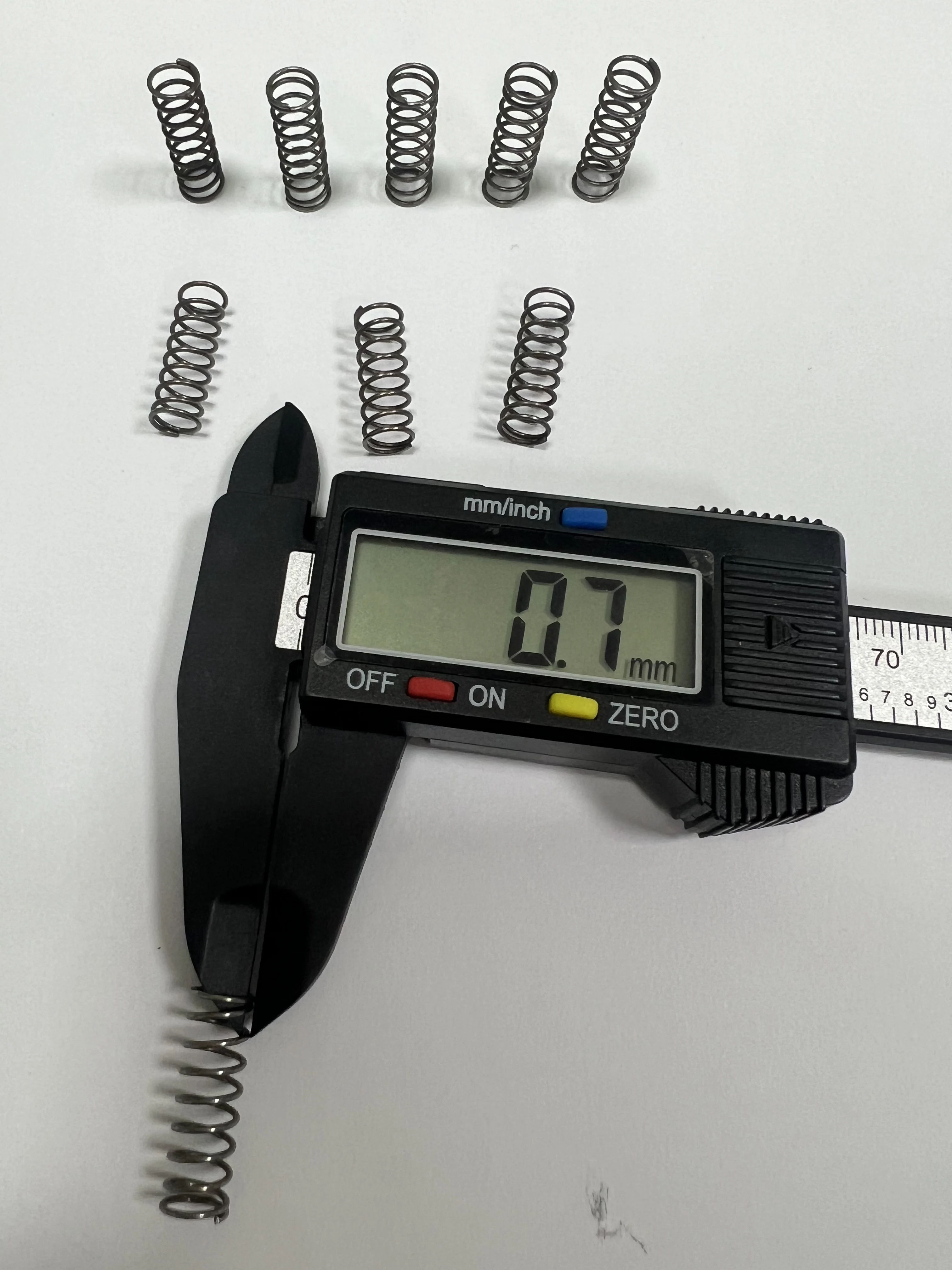 10Pcs/Lot 1.0mm Micro Small Compression Spring OD 5/6/7/8/9/10/11/12/13/14/15/16/17/18/19/20mm Length 10mm to 100mm