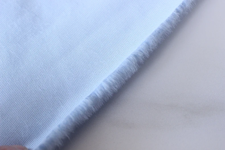 DIY 5MM Plush Fabric Encryption Thickening Fabric Solid Solft Atrtificial Fur Patchwork Bags Clothing Decoration Material