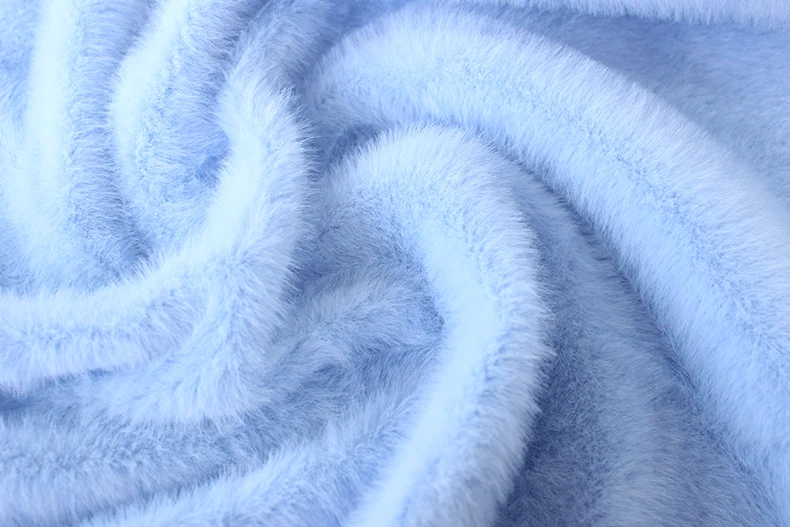 DIY 5MM Plush Fabric Encryption Thickening Fabric Solid Solft Atrtificial Fur Patchwork Bags Clothing Decoration Material