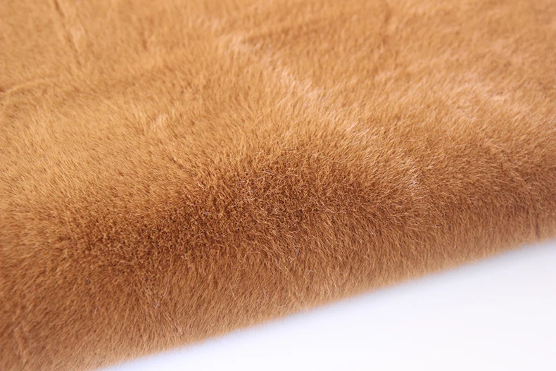 DIY 5MM Plush Fabric Encryption Thickening Fabric Solid Solft Atrtificial Fur Patchwork Bags Clothing Decoration Material