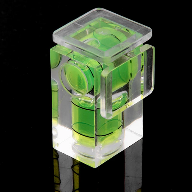 Universal 3-Axis Hot Shoe Fixed Bubble Spirit Level 3D Spirit Level For Canon/Nikon/Pentax DSLR Camera Photography Accessor I8I6