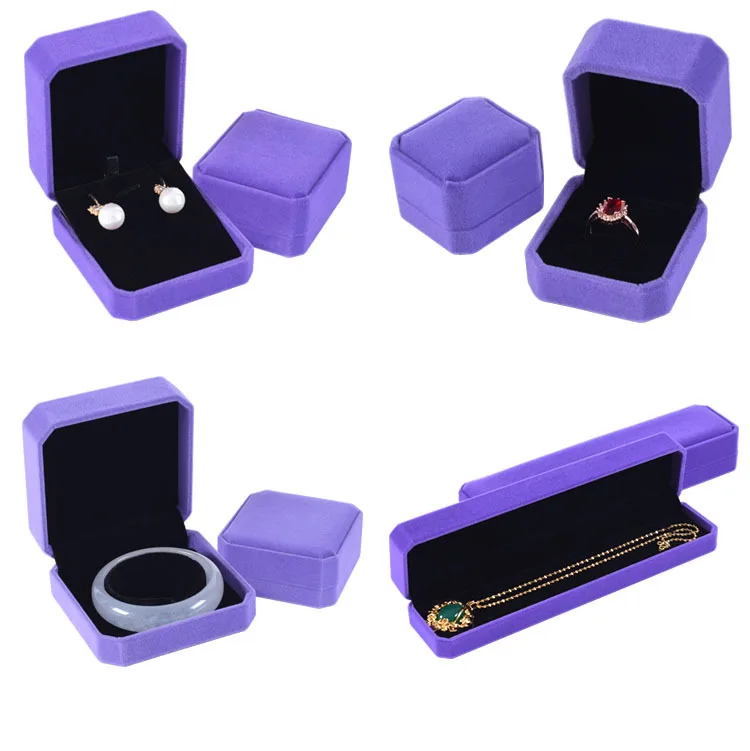 Ring Box Necklace Packaging Organizer Jewelry Packaging Bulk Gift Box Earring Holder Gift Box Necklace Organizer