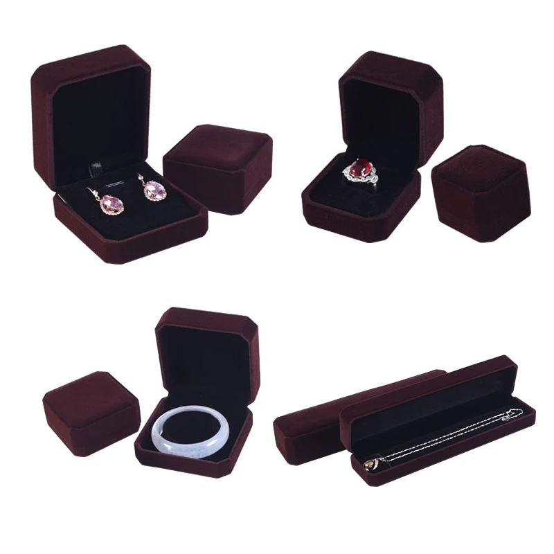 Ring Box Necklace Packaging Organizer Jewelry Packaging Bulk Gift Box Earring Holder Gift Box Necklace Organizer