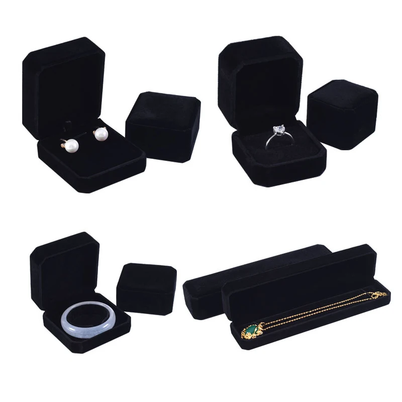 Ring Box Necklace Packaging Organizer Jewelry Packaging Bulk Gift Box Earring Holder Gift Box Necklace Organizer