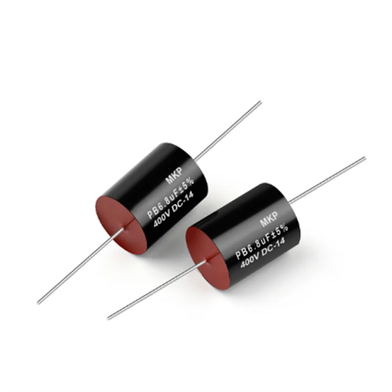 2Pcs MKP Series 400V 0.1uF-47uF Audiophile Frequency-Divided Audio Capacitor Divider 0.1UF 0.22 0.47 1 2.2UF 4.7UF Speaker Audio