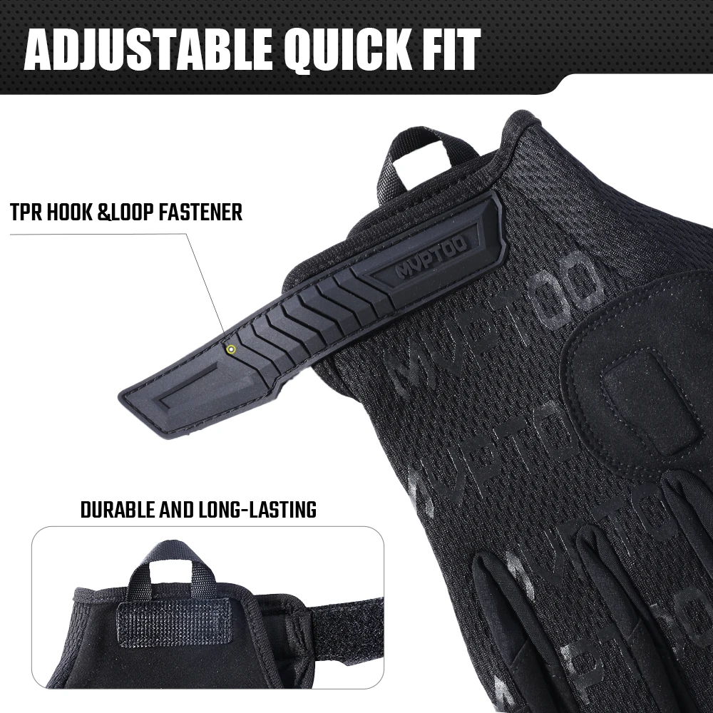 Tactical Full Finger Gloves Touch Screen Combat Shooting Hunting Sport Outdoor Airsoft Paintabll Driving Work Mittens Men Women