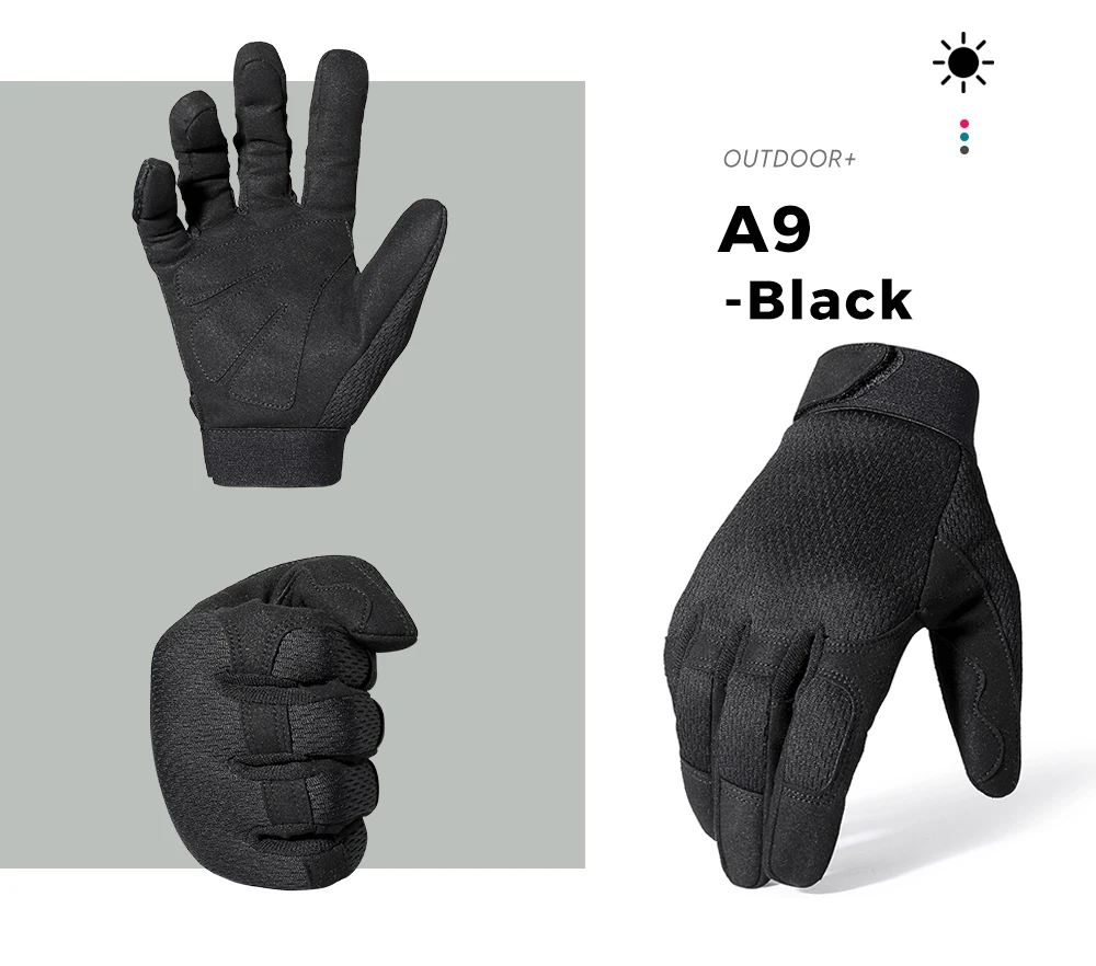 Tactical Full Finger Gloves Touch Screen Combat Shooting Hunting Sport Outdoor Airsoft Paintabll Driving Work Mittens Men Women