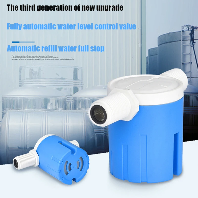 1/2" 3/4" 1" Automatic Water Level Control Valve Float Ball Valve Tank Tower Pool Float Switch Water Inlet Valve Automatic Stop