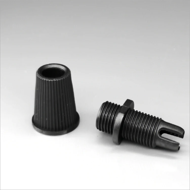 Plastic Cable 25PCS/lotStrain Plastic White/Black Reliefs Wire Clamp Male M10Thread Cord Grips For Pendant Light Accessories