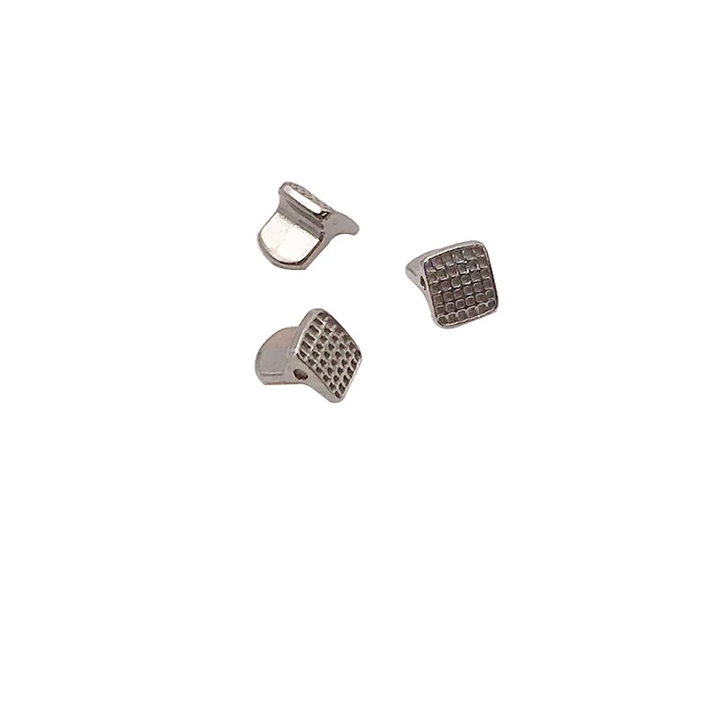 10pcs/bag Dental Materials Bite Turbos Orthodontic Tongue Tamer Habbit Correction Button Orthodontic Bondable Bracket