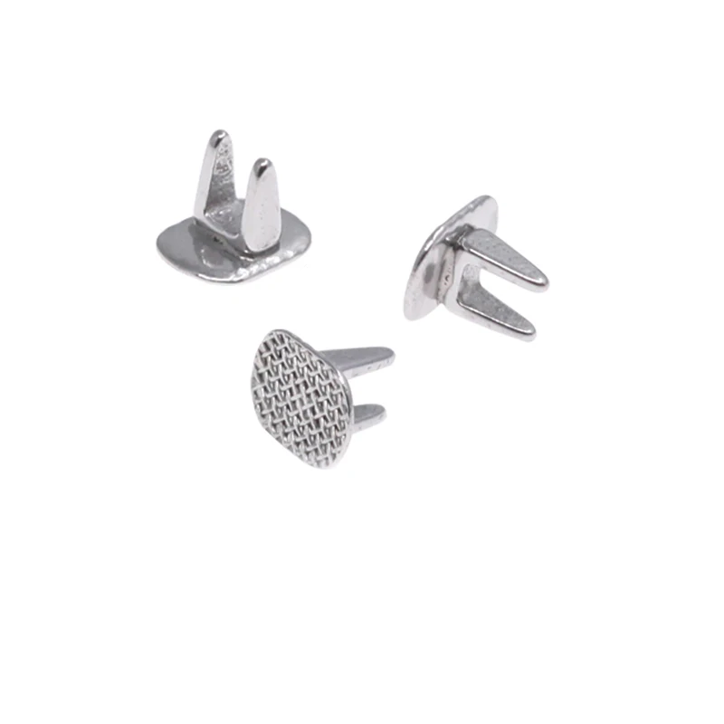 10pcs/bag Dental Materials Bite Turbos Orthodontic Tongue Tamer Habbit Correction Button Orthodontic Bondable Bracket