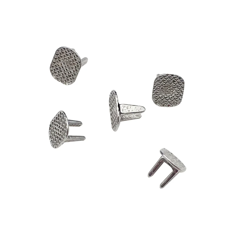10pcs/bag Dental Materials Bite Turbos Orthodontic Tongue Tamer Habbit Correction Button Orthodontic Bondable Bracket