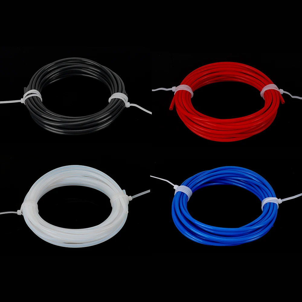 KINGROON 5M 10M PTFE Tube PiPe For V5 V6 J-head Hotend Bowden Extruder 3D Printers Parts 1.75mm 3mm Filament ID 2mm 3mm 4mm Tube
