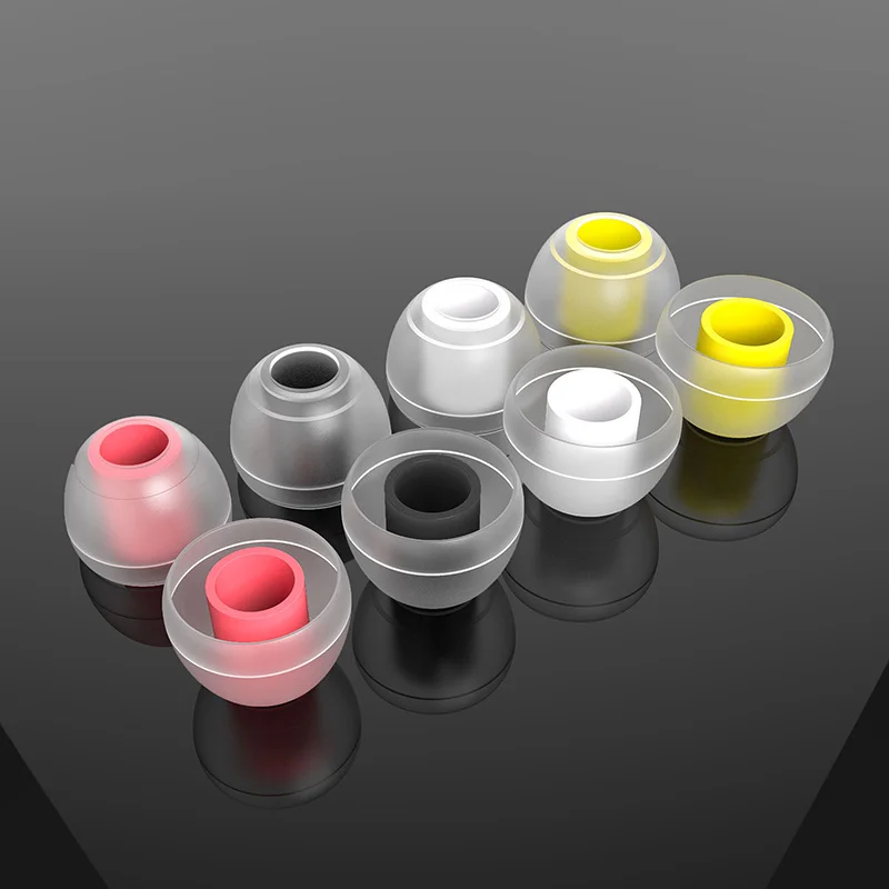 Wooeasy KBEAR 07 Silicone Earphone Eartips S M M- M+ L Size In Ear Earbuds Headset Headphones Accessories for KBEAR KS2 LARK IEM