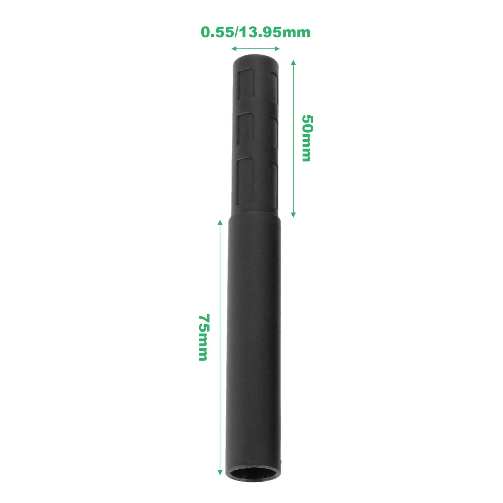 10Pcs Black Golf Club Carbon Fiber Extension Rods Kit Butt Extender Stick for Iron /Graphite Shaft Putter Golf Accessories 125mm