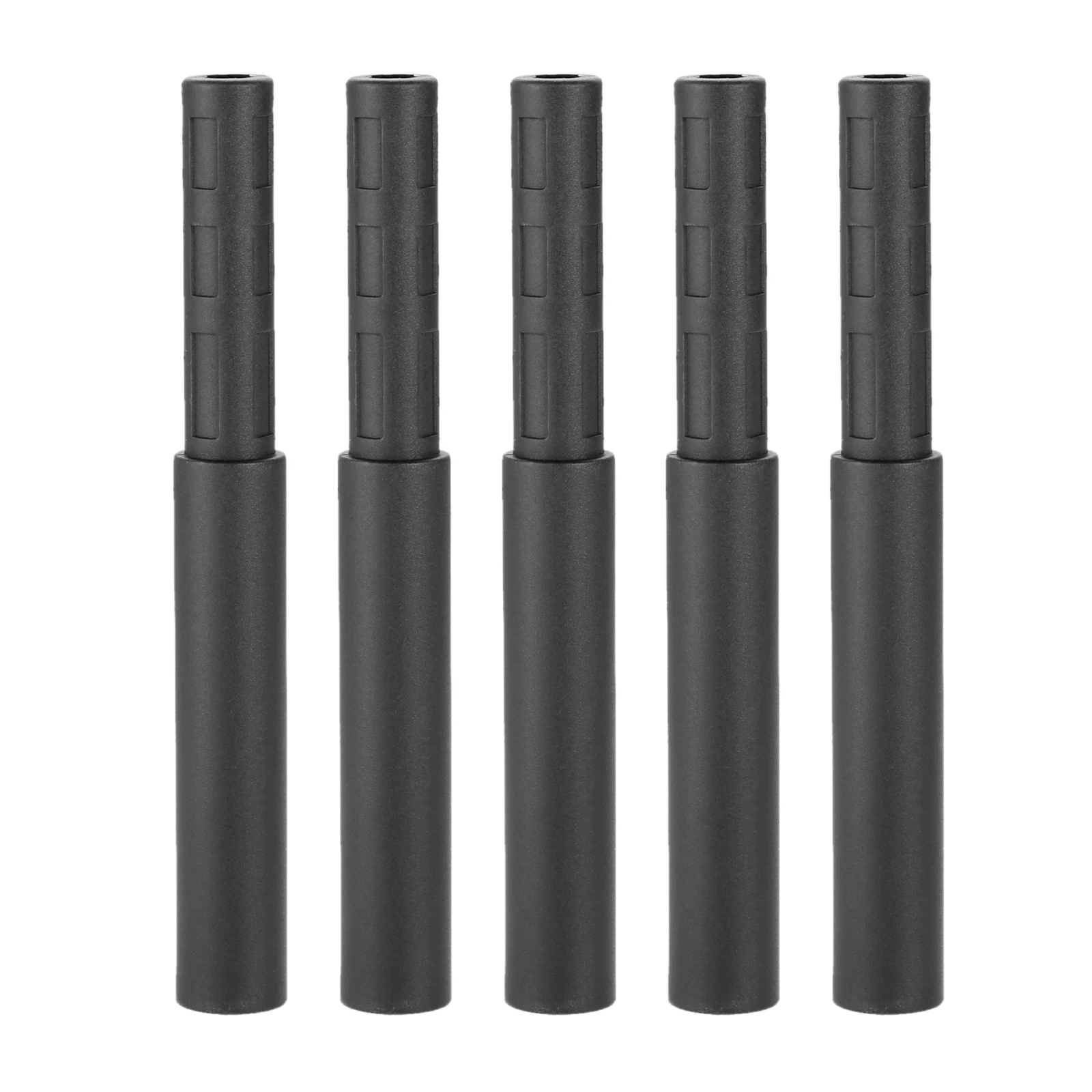 10Pcs Black Golf Club Carbon Fiber Extension Rods Kit Butt Extender Stick for Iron /Graphite Shaft Putter Golf Accessories 125mm