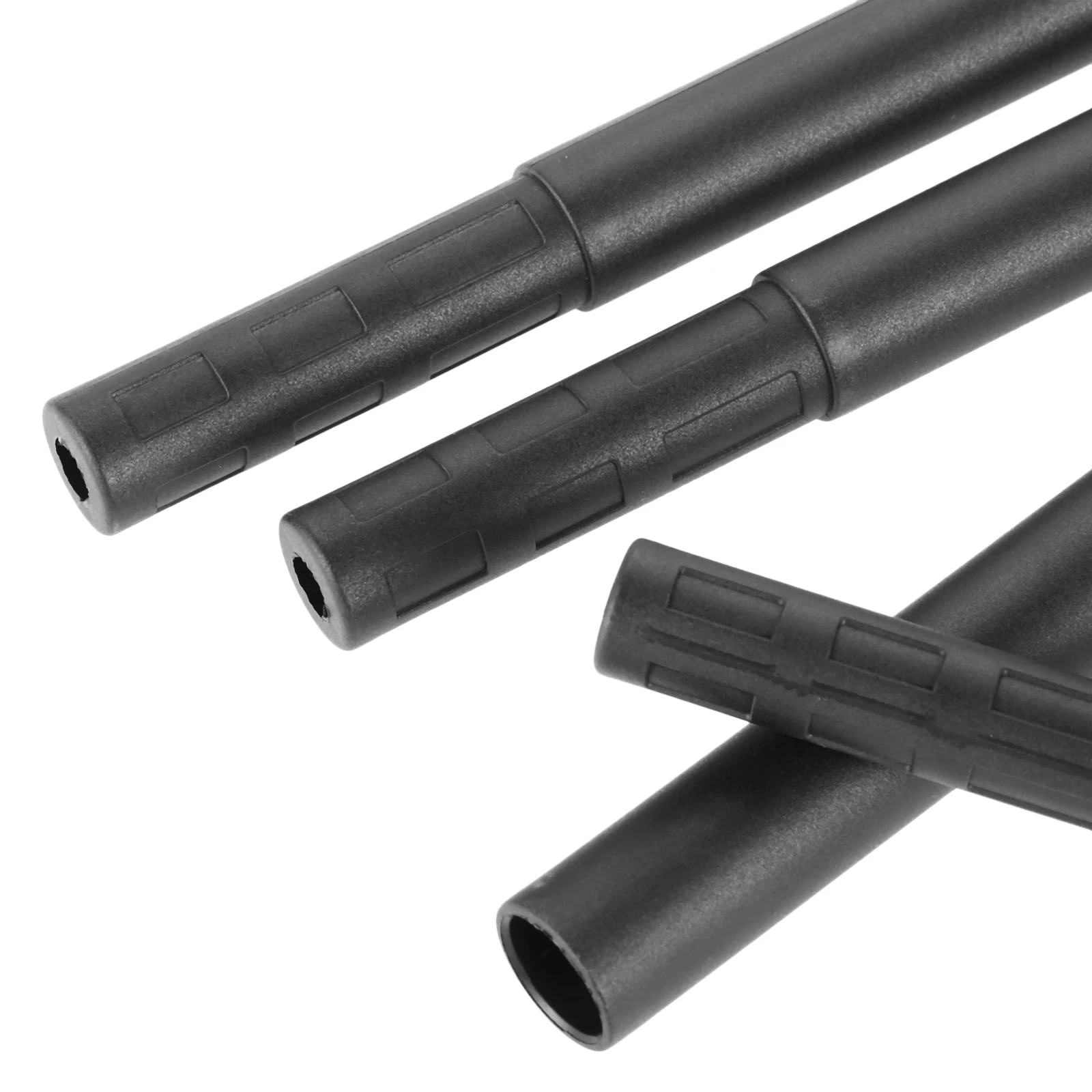10Pcs Black Golf Club Carbon Fiber Extension Rods Kit Butt Extender Stick for Iron /Graphite Shaft Putter Golf Accessories 125mm
