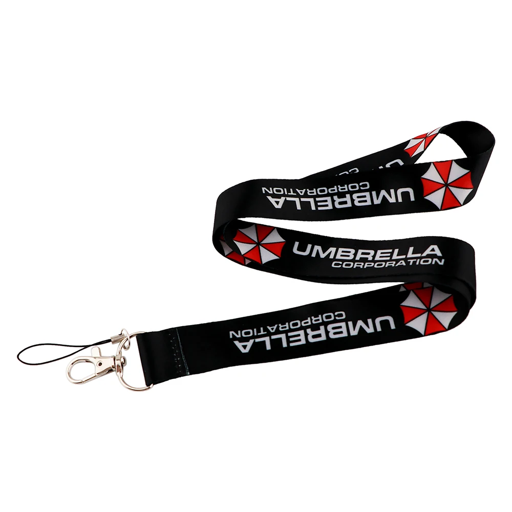 LX660 Umbrella Movies Lanyard For Keys Pendants DIY Hang Rope Keycord USB ID Card Badge Holder Keychain Lanyards Phone Strap