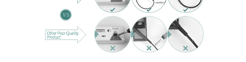 YIHUA soldering station special soldering iron, 907I 907A 907F is suitable for Yihua series soldering station 992D 995D 868D