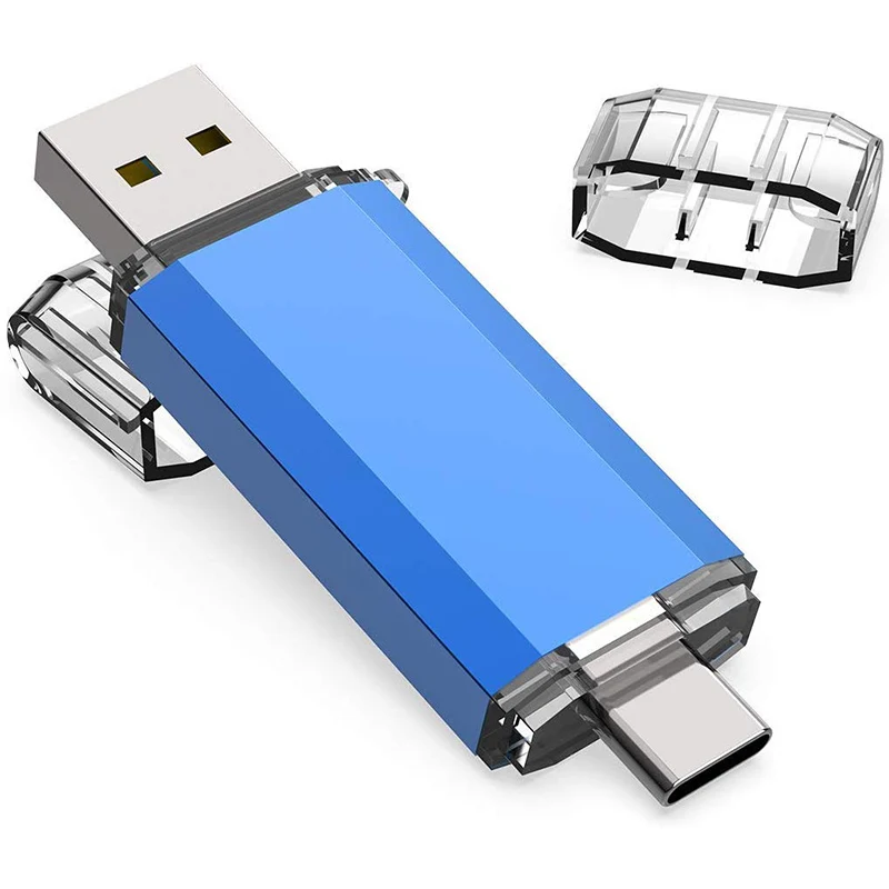 OTG USB Flash Drive 256GB 128GB Type C Pen Drive 64GB 32GB 16GB External Storage Pendrive USB 3.0 Memory Stick For Android/PC