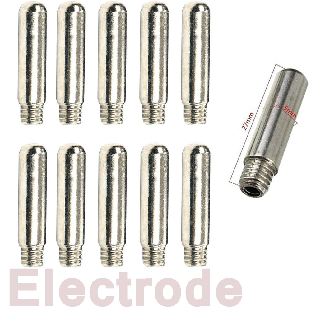 Air Plasma Cutting Gun Accessories Consumables Torch Electrode Tip Nozzle Shield Cap Kit For WSD60 AG60 SG55 CUT60 LGK60