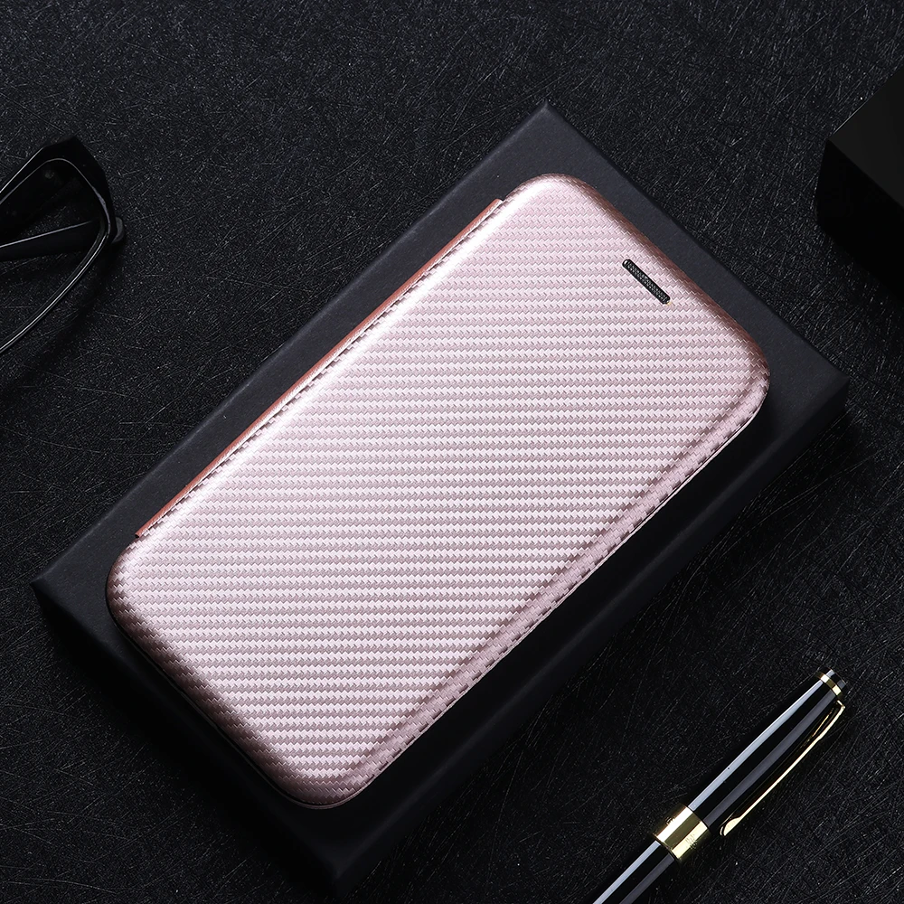 Carbon Fiber Magnetic Leather Flip Cover Case for Oneplus 13 12 12R 11R 10 9 Pro 8T 8 Pro 7T 6T Nord4 Shell Wallet Card Holder