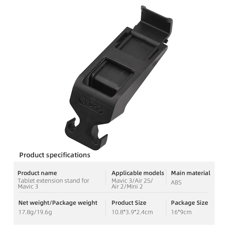 Tablet Extended Bracket Mount for DJI AIR 3S/NEO/Mini 2/4K/Mavic 3/Air 3/2S for RC-N1/2/3 Remote Control Holder Drone Accessory