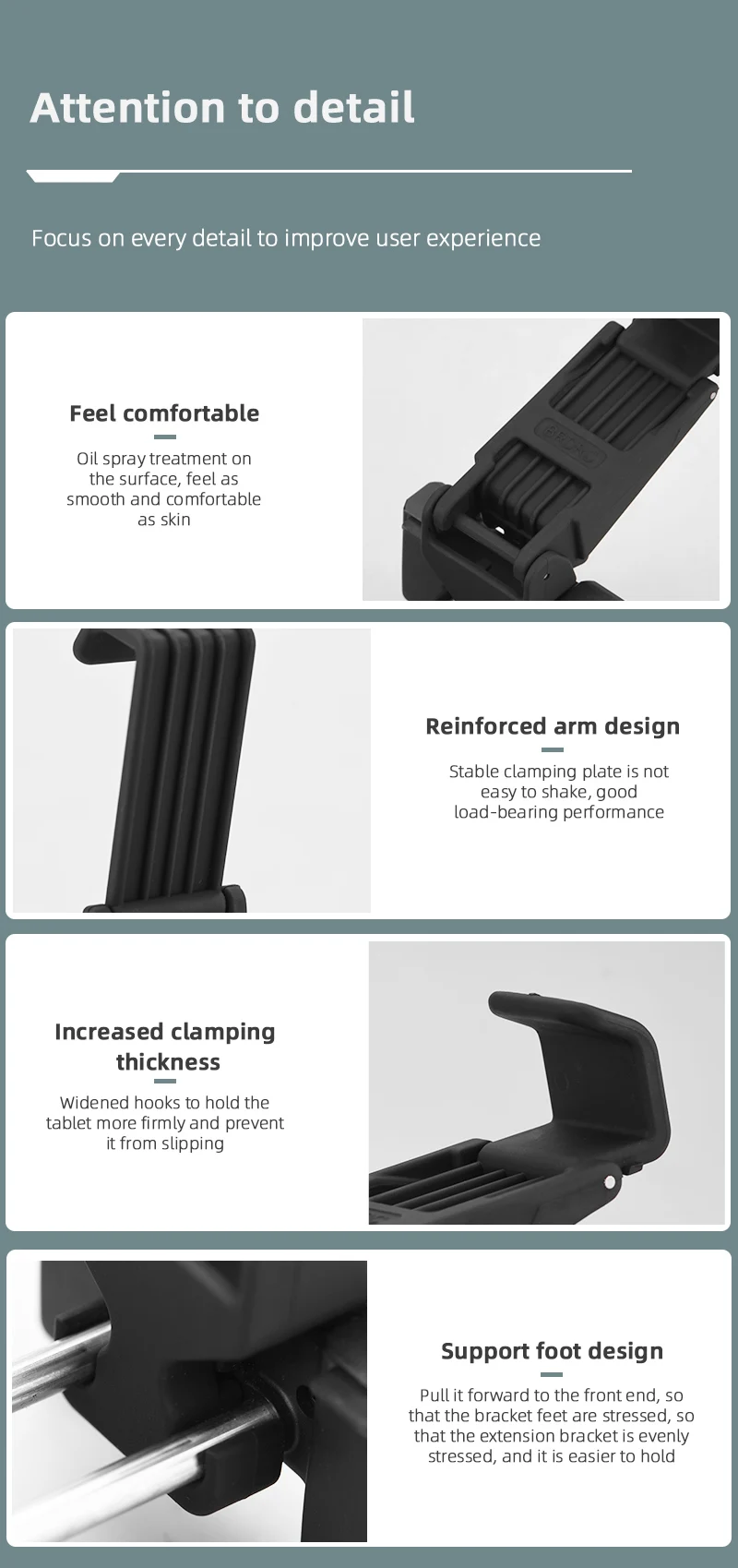 Tablet Extended Bracket Mount for DJI AIR 3S/NEO/Mini 2/4K/Mavic 3/Air 3/2S for RC-N1/2/3 Remote Control Holder Drone Accessory