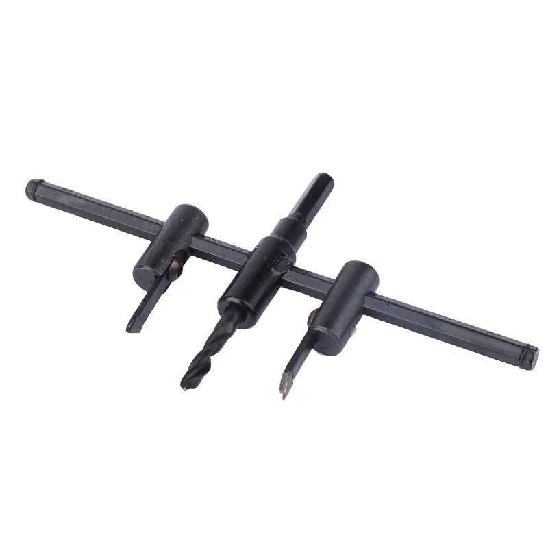 30-120/200/300mm Adjustable Circle Hole Cutter Wood Drywall Drill Bit Saw Round Cutting Blade Aircraft Type DIY Tool