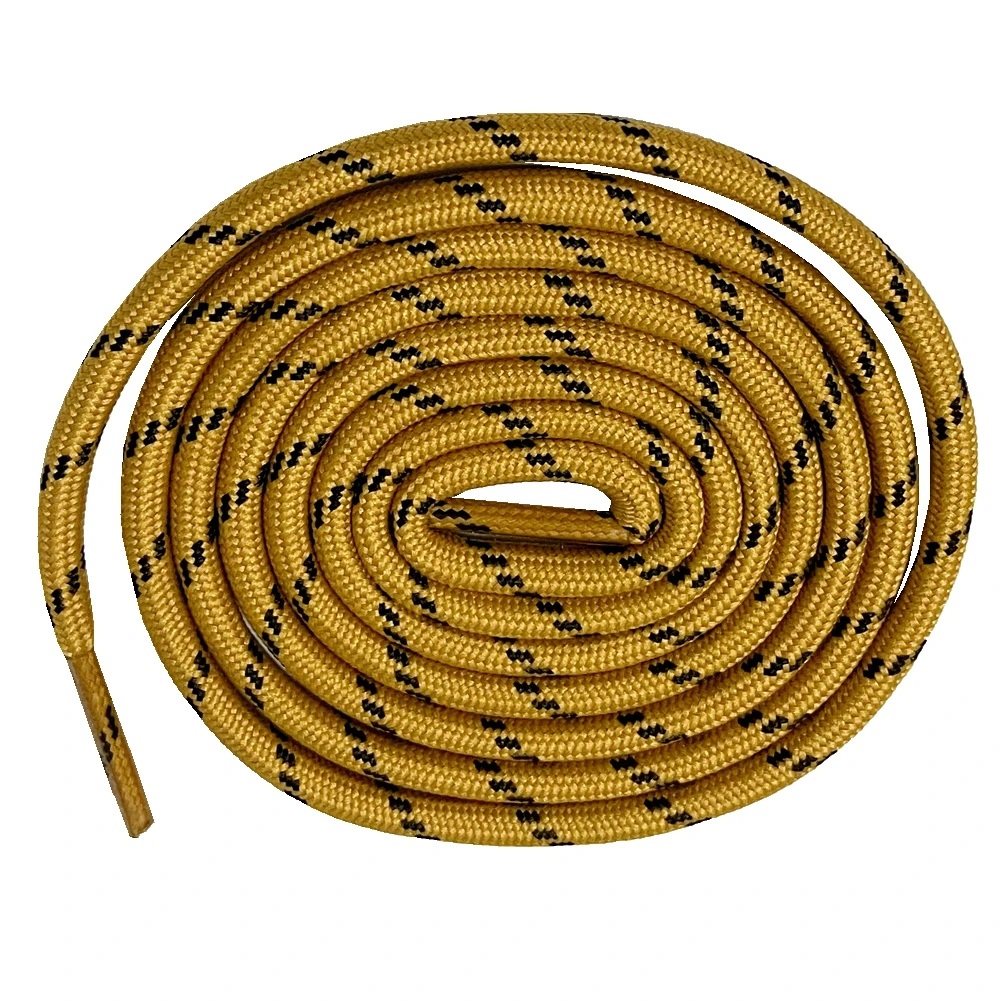 Hot Sale Round Shoe Laces of Polyester Shoelace Strings for Working Hiking Boots 120 - 140 CM