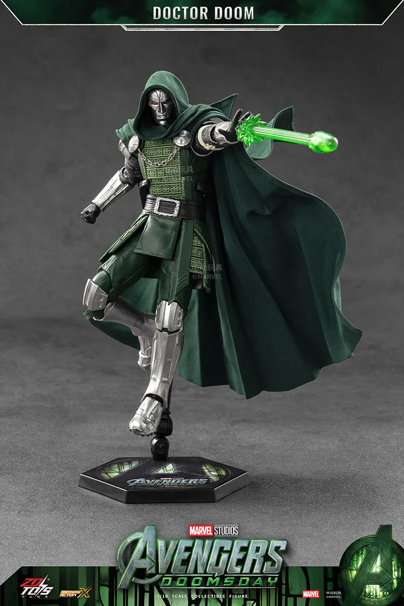ZD Original Doctor Doom Iron Man MK8 MK31 MK32 MK10 MK19 Tiger 1/10 Armor Marvel legends Avengers Action Figure Toys Model Gift