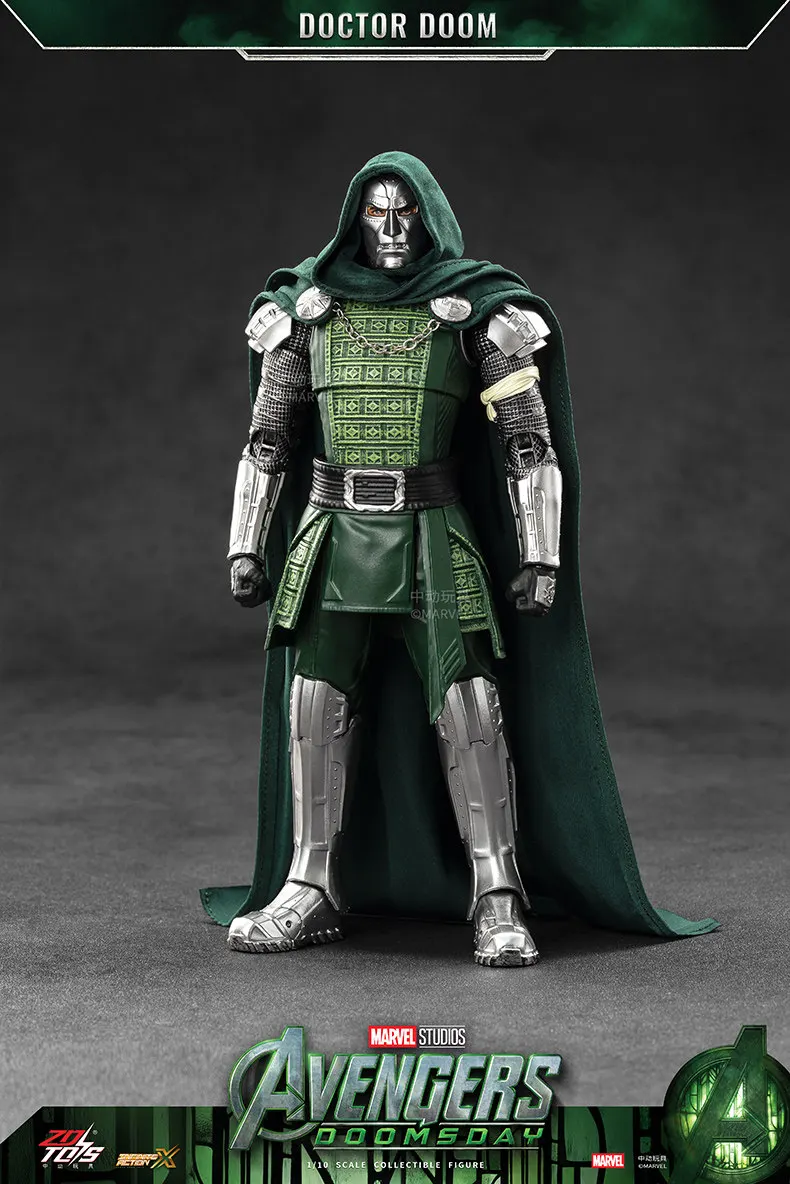 ZD Original Doctor Doom Iron Man MK8 MK31 MK32 MK10 MK19 Tiger 1/10 Armor Marvel legends Avengers Action Figure Toys Model Gift