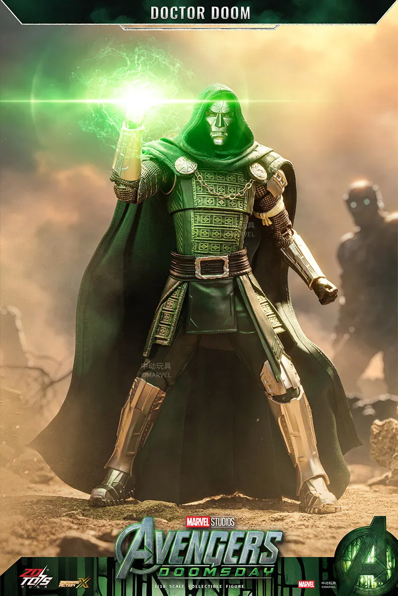 ZD Original Doctor Doom Iron Man MK8 MK31 MK32 MK10 MK19 Tiger 1/10 Armor Marvel legends Avengers Action Figure Toys Model Gift