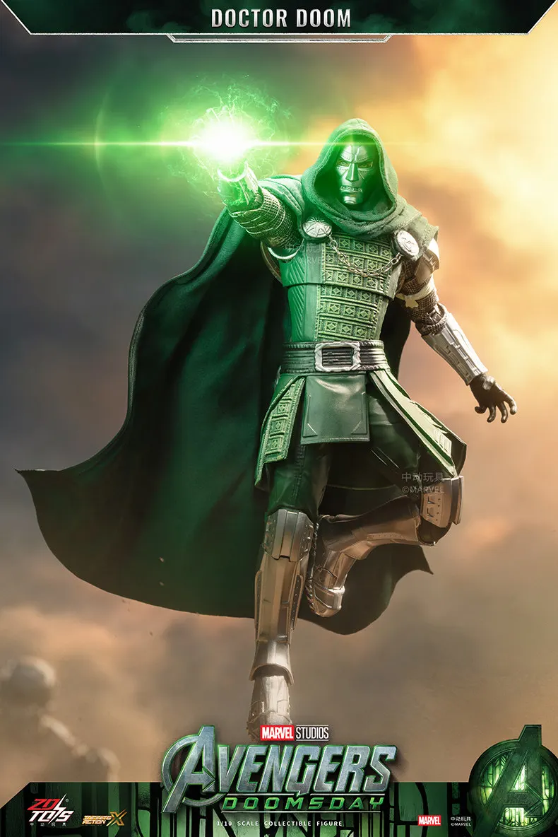 ZD Original Doctor Doom Iron Man MK8 MK31 MK32 MK10 MK19 Tiger 1/10 Armor Marvel legends Avengers Action Figure Toys Model Gift