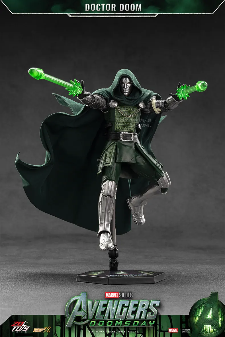 ZD Original Doctor Doom Iron Man MK8 MK31 MK32 MK10 MK19 Tiger 1/10 Armor Marvel legends Avengers Action Figure Toys Model Gift