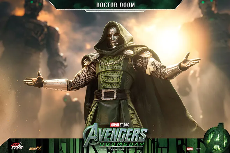 ZD Original Doctor Doom Iron Man MK8 MK31 MK32 MK10 MK19 Tiger 1/10 Armor Marvel legends Avengers Action Figure Toys Model Gift