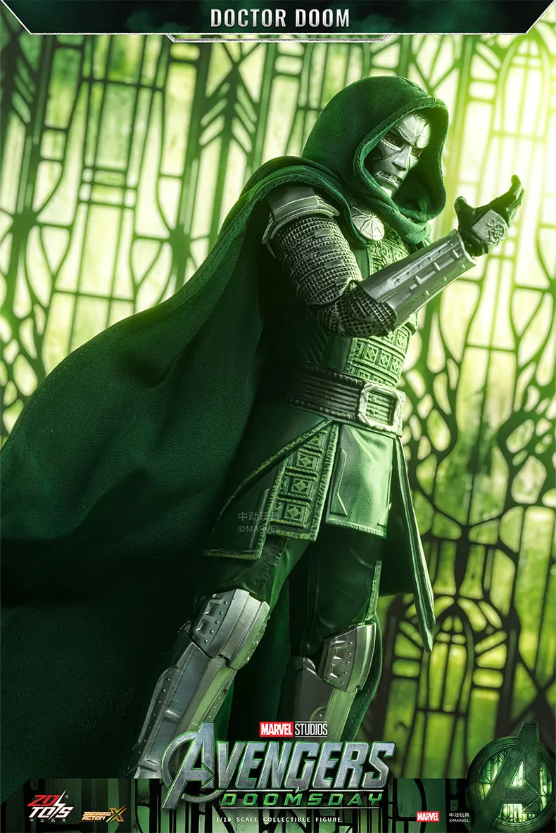 ZD Original Doctor Doom Iron Man MK8 MK31 MK32 MK10 MK19 Tiger 1/10 Armor Marvel legends Avengers Action Figure Toys Model Gift