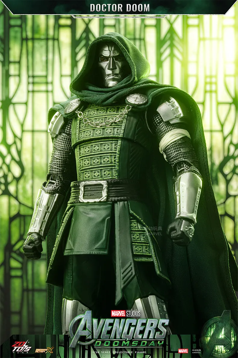 ZD Original Doctor Doom Iron Man MK8 MK31 MK32 MK10 MK19 Tiger 1/10 Armor Marvel legends Avengers Action Figure Toys Model Gift