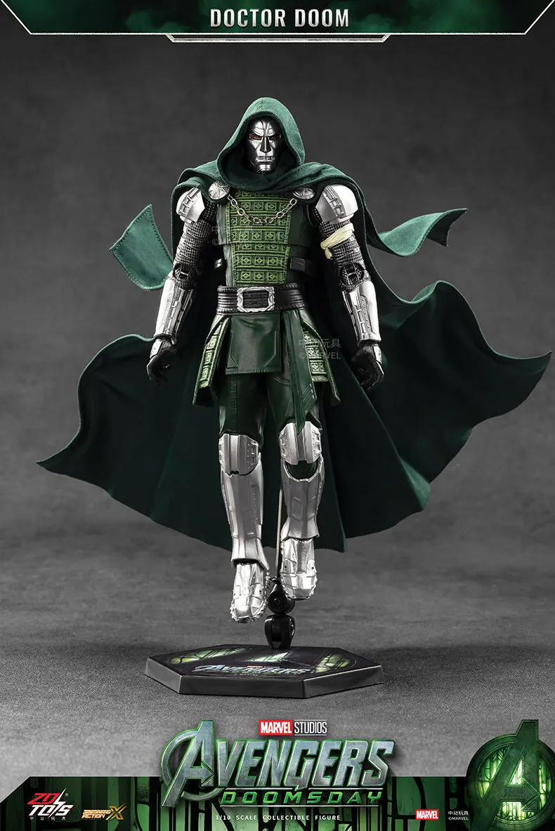 ZD Original Doctor Doom Iron Man MK8 MK31 MK32 MK10 MK19 Tiger 1/10 Armor Marvel legends Avengers Action Figure Toys Model Gift