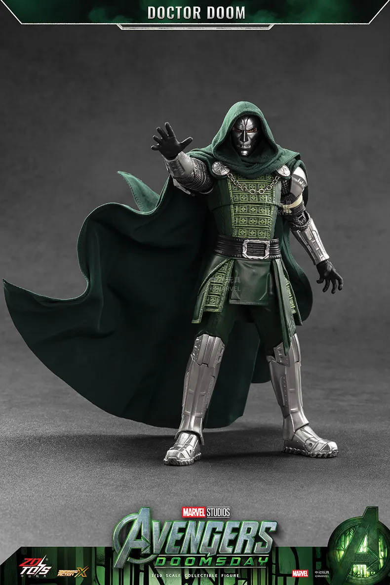 ZD Original Doctor Doom Iron Man MK8 MK31 MK32 MK10 MK19 Tiger 1/10 Armor Marvel legends Avengers Action Figure Toys Model Gift