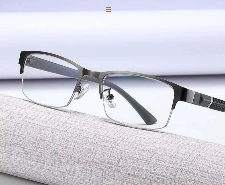 Men Reading Glasses Retro Business Hyperopia Glasses Anti Blue Light Reading Glasses 0 +1.0 To +4.0 Glasses