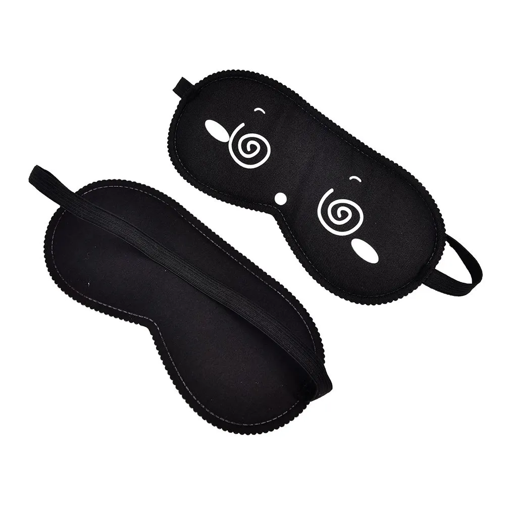 1pc Sleeping Eye Mask Black Mask Travel Sleep Tools Bandage On Eyes Black Eye Shade Sleep Mask