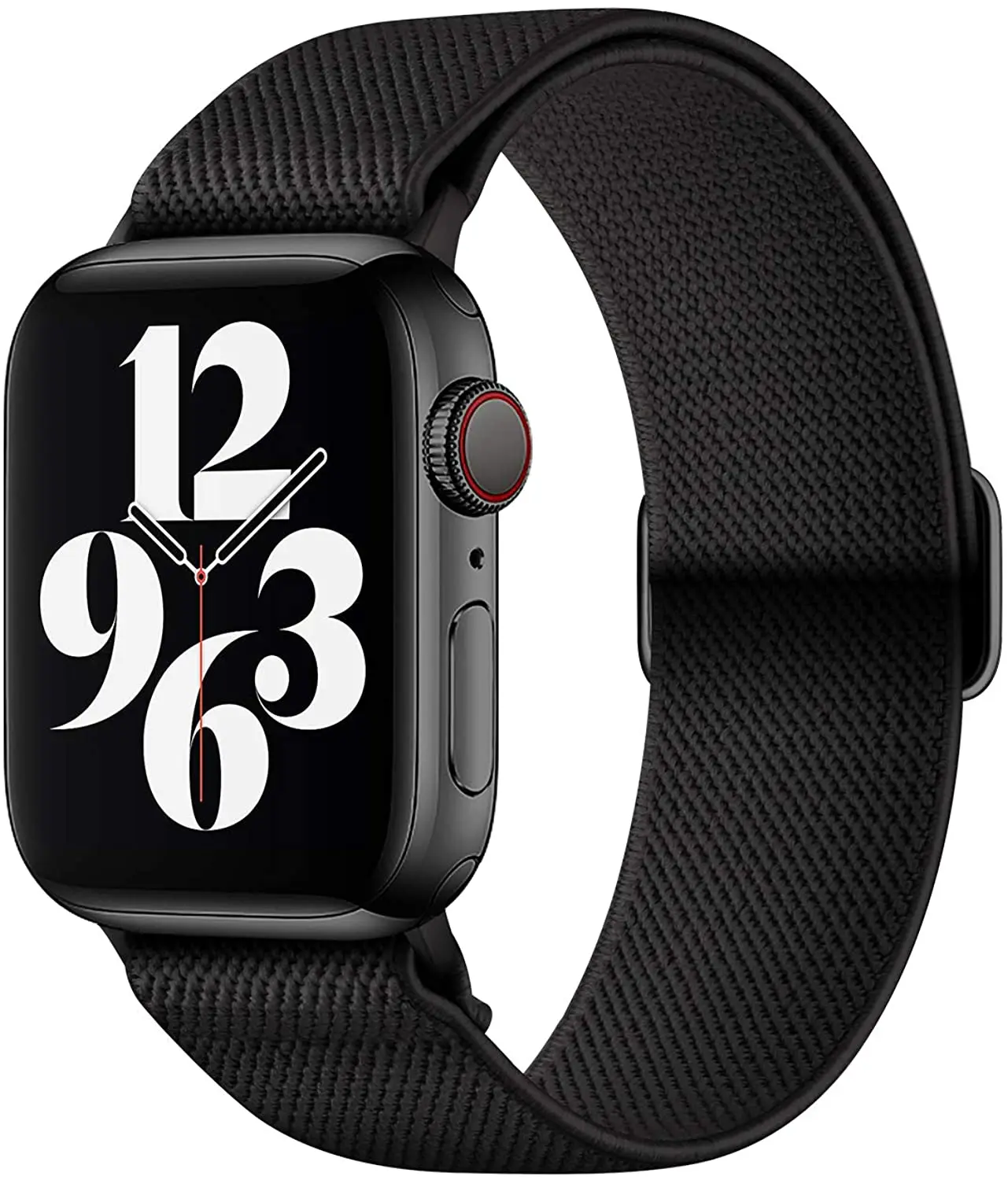 Scrunchie Strap for Apple Watch Band 45mm 44mm 40mm 41mm 42mm 46mm 49mm Elastic Nylon Bracelet iWatch 12 11 9 8 7 6 5 SE Ultra 4