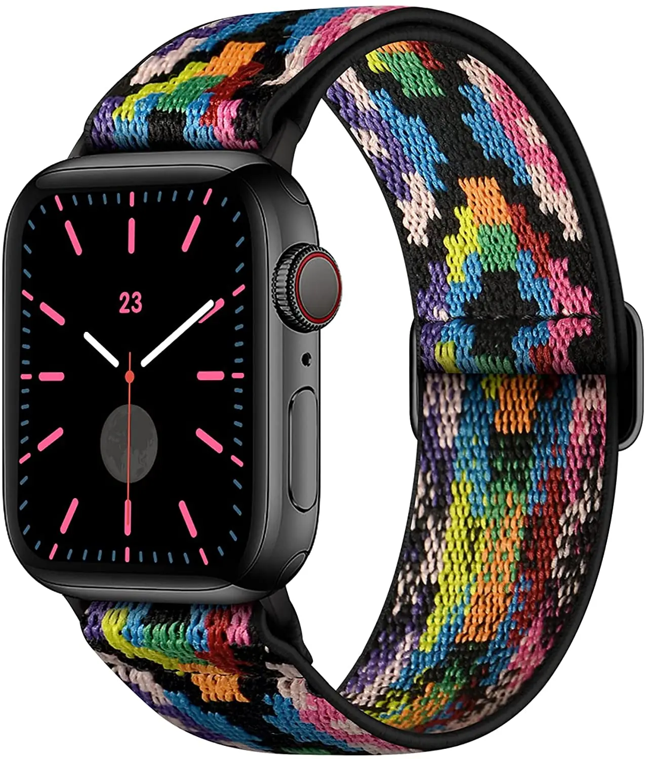 Scrunchie Strap for Apple Watch Band 45mm 44mm 40mm 41mm 42mm 46mm 49mm Elastic Nylon Bracelet iWatch 12 11 9 8 7 6 5 SE Ultra 4