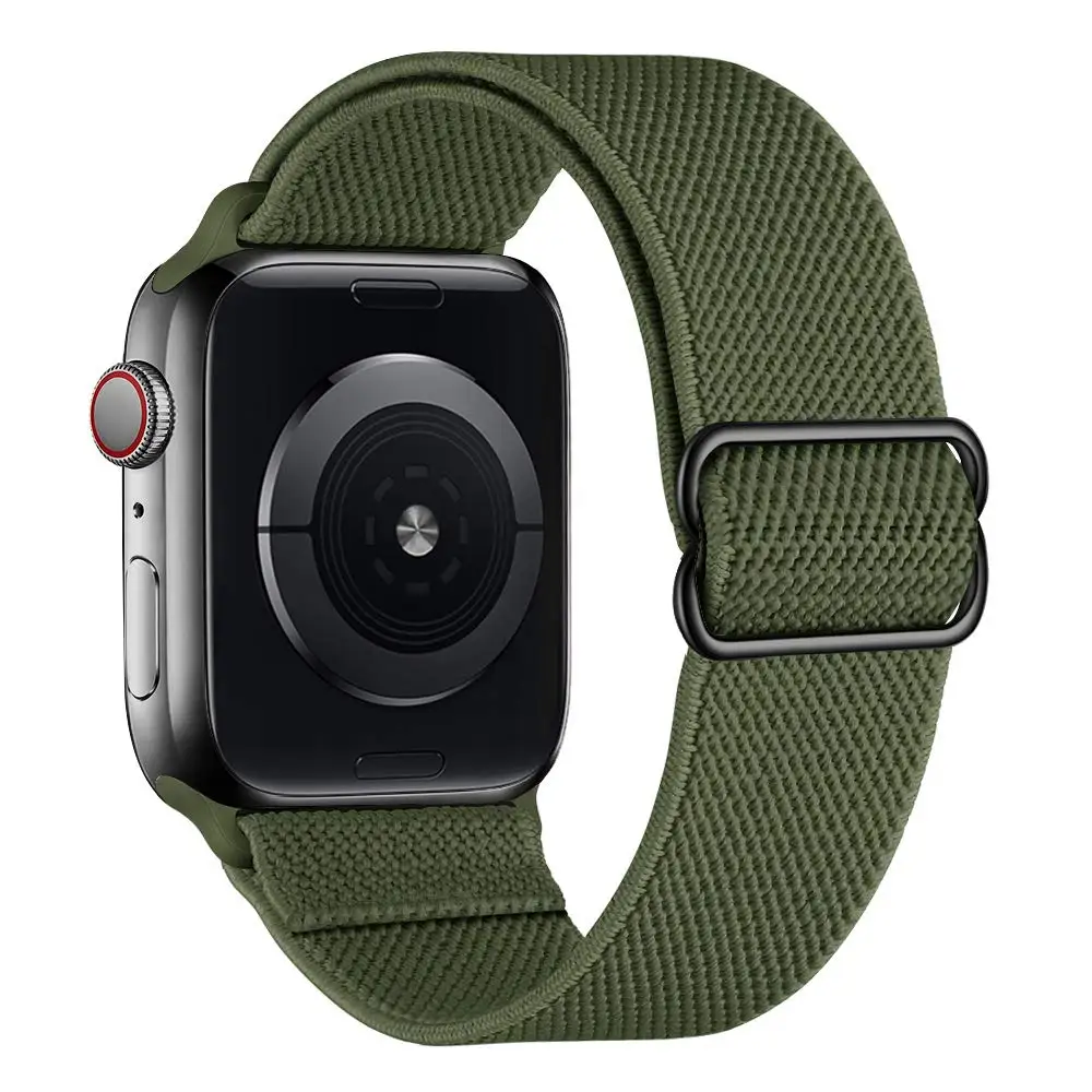 Scrunchie Strap for Apple Watch Band 45mm 44mm 40mm 41mm 42mm 46mm 49mm Elastic Nylon Bracelet iWatch 12 11 9 8 7 6 5 SE Ultra 4
